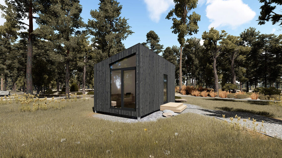 MT Modular 3 Tiny house 15m2