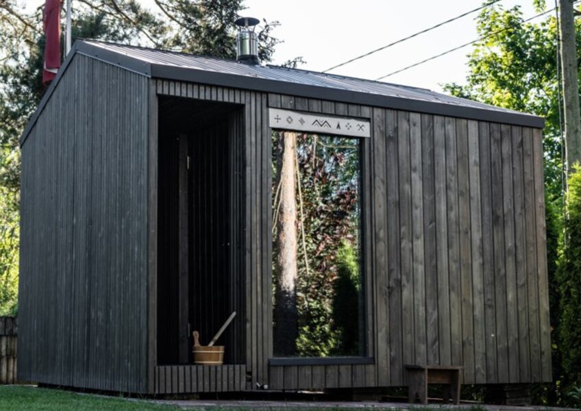 LUMEN PREMIUM sauna house 3x4m